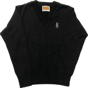 School Apparel Women's Long Sleeve Shirt - Size Large - Black